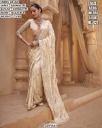 Designer Georgette Saree With Sequin Work
