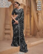 Designer Georgette Saree With Sequin Work