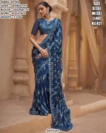 Designer Georgette Saree With Sequin Work