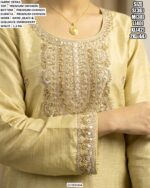 Premium Chinon Embroidered Palazzo Suit Set