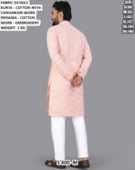 Men Cotton Chikankari Embroidered Kurta Pajama Set