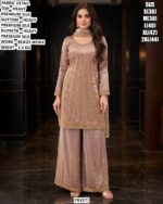 Stylish Party Wear Suit With Beads Work