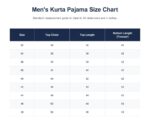 Men’s Embroidered Kurta Set For Festive Wear