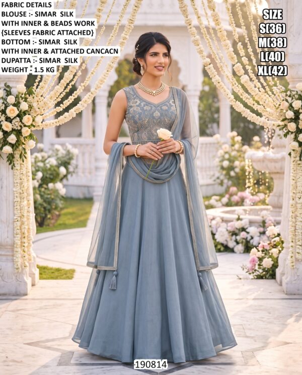 Designer Embroidered Lehenga Set For Women