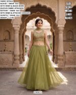 Designer Embroidered Lehenga Set For Women
