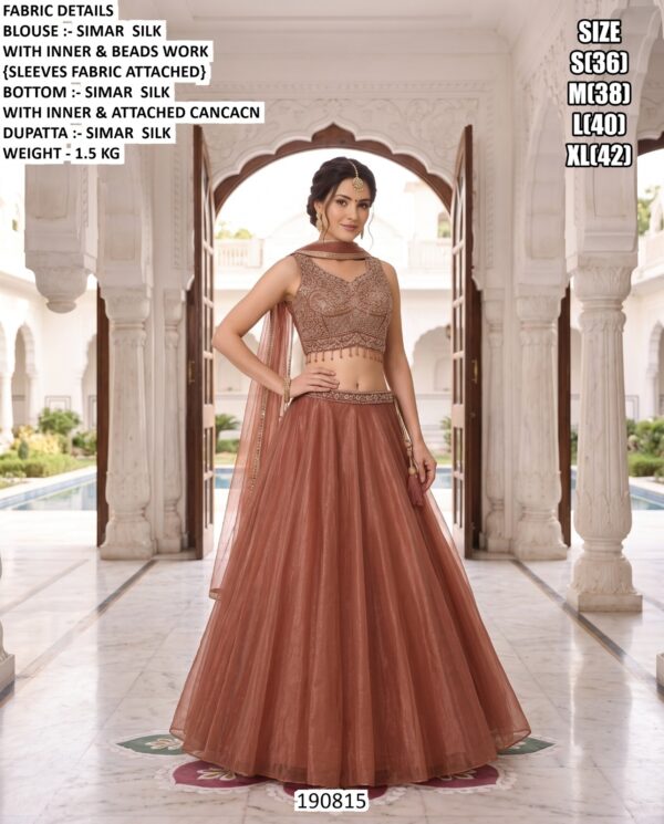 Designer Embroidered Lehenga Set For Women