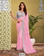 Elegant Occasion Wear Saree With Matching Blouse