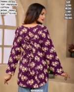 Trendy Printed Long Tunic For Daily Styling