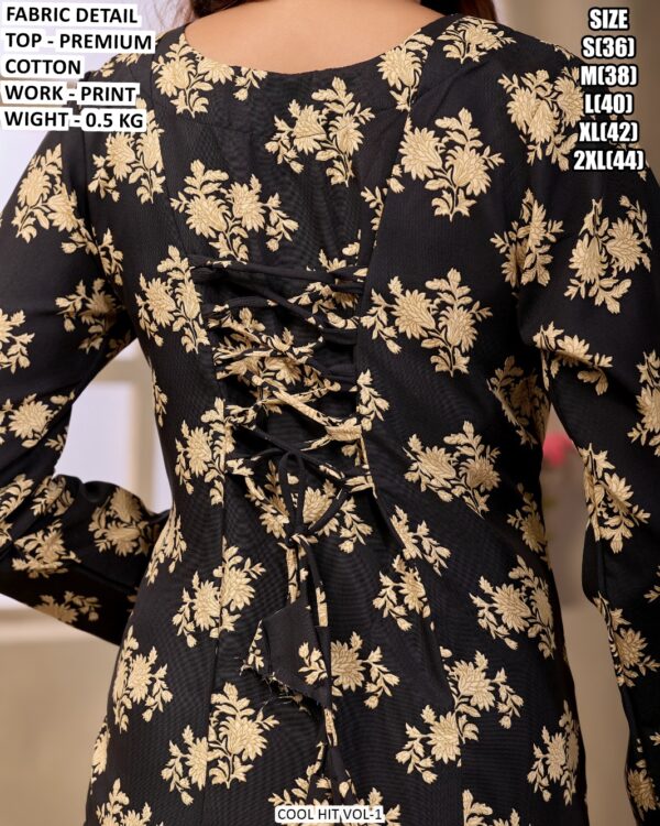 Trendy Printed Long Tunic For Daily Styling