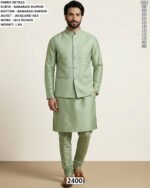 Festive Wear Banarasi Kurta Pajama For Men
