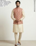 Festive Wear Banarasi Kurta Pajama For Men
