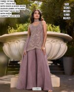 Stylish Beads Work Kurta Set For Wedding Functions