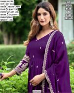 Beautiful Sequin Embroidery Gown For Women