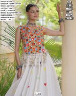 Gamthi Thread Work Lehenga For Special Celebrations