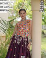 Gamthi Thread Work Lehenga For Special Celebrations