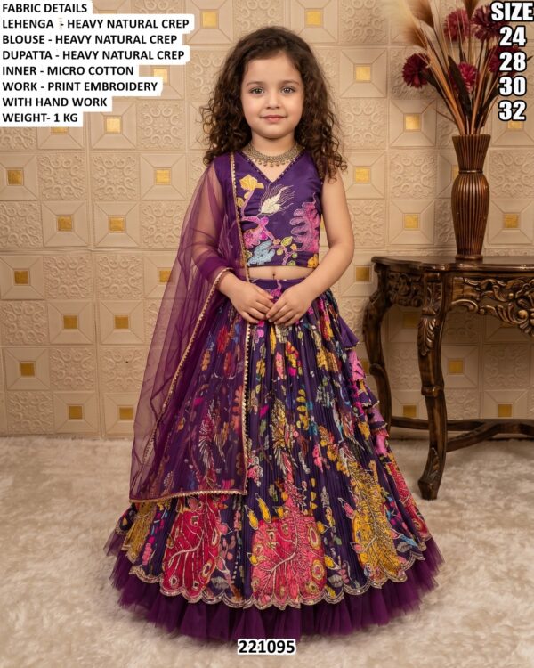 Stylish Girls Lehenga Set For Wedding Functions
