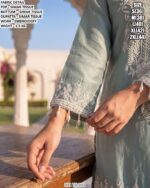 Beautiful Embroidered Suit With Matching Dupatta
