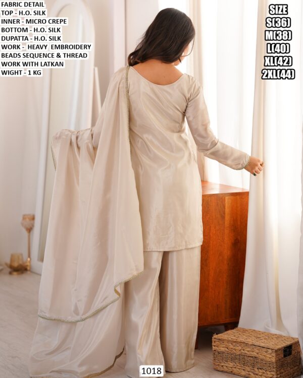 Rich Embroidery Suit With Matching Dupatta