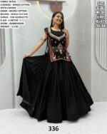 Festive Wear Lehenga With Layered Designer Top