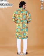 Premium Rayon Kurta And Cotton Pajama Set