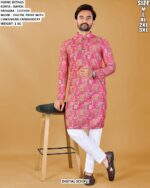 Premium Rayon Kurta And Cotton Pajama Set