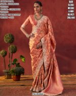 Designer Viscose Saree With Rich Embroidery Work
