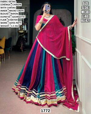 Graceful Navratri Wear Lehenga Choli With Dupatta