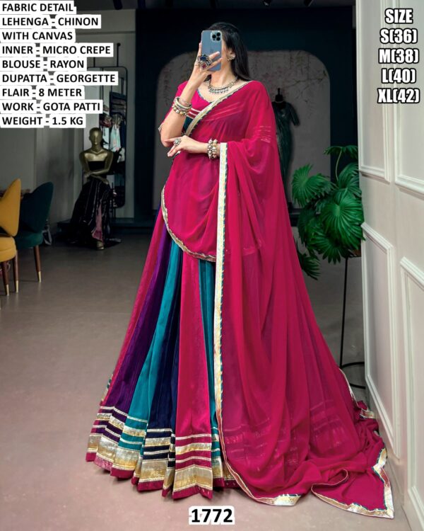 Graceful Navratri Wear Lehenga Choli With Dupatta