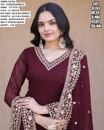 Heavy Embroidery Suit Design For Women