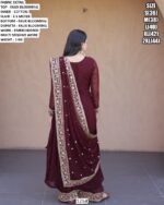 Heavy Embroidery Suit Design For Women