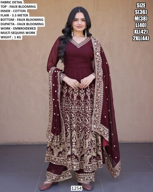 Heavy Embroidery Suit Design For Women