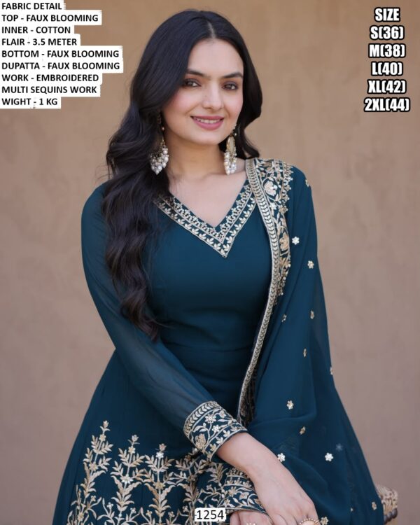 Heavy Embroidery Suit Design For Women