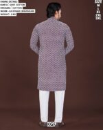 Traditional Chikankari Kurta Pajama Set For Men