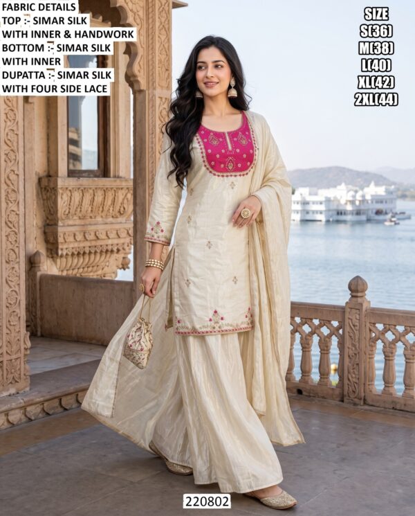 Stylish Women Ethnic Suit Set With Dupatta