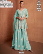 Embroidered Sharara Set For Women