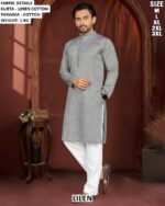 Linen Cotton Kurta Pajama Set For Men