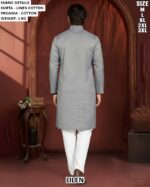Linen Cotton Kurta Pajama Set For Men