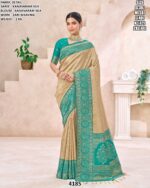Kanjivaram Silk Saree With Traditional Zari Weaving