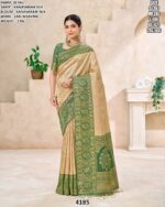 Kanjivaram Silk Saree With Traditional Zari Weaving