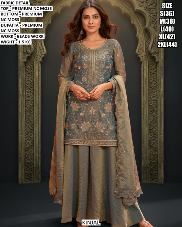 Traditional Party Wear Sharara Suit For Women