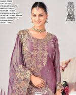 Premium Festive Wear Suit With Chiffon Dupatta