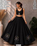 Designer Mirror Work Lehenga Design For Navratri