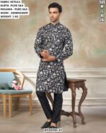 Premium Embroidery Kurta Set For Men