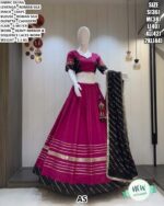 Navratri Heavy Mirror Work Lehenga For Women