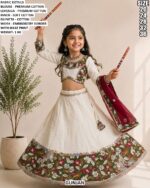 Traditional Girls Lehenga Choli With Dupatta