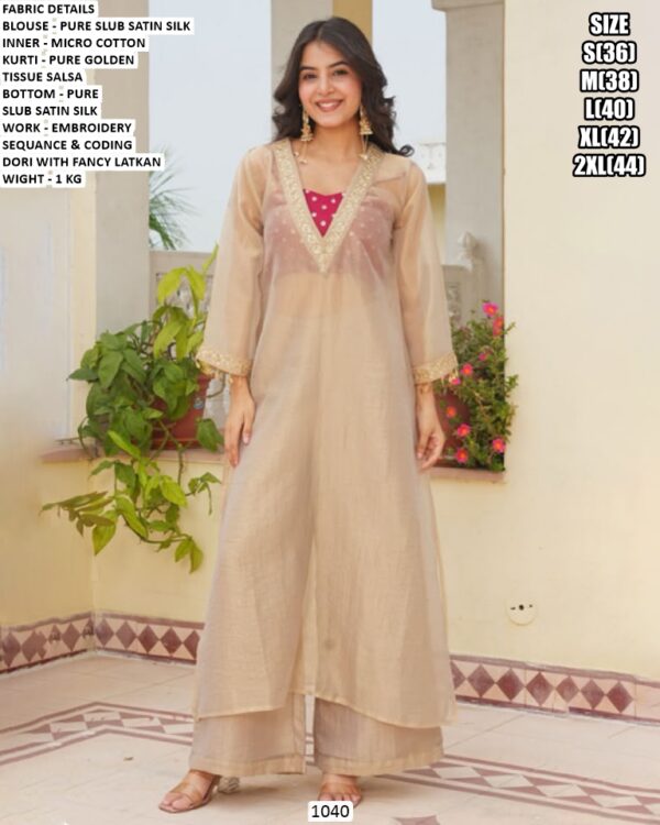 Festive Wear Kurti Set Collection For Women