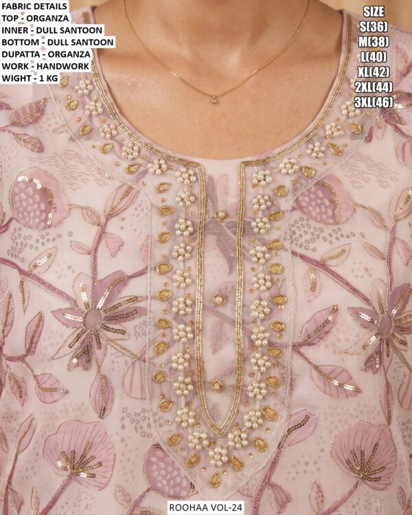 Graceful Party Wear Handwork Suit For Women