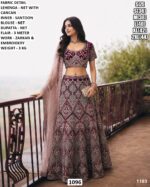 Beautiful Wedding Wear Net Lehenga For Women