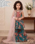 Designer Girls Ethnic Wear Set For Festive Functions