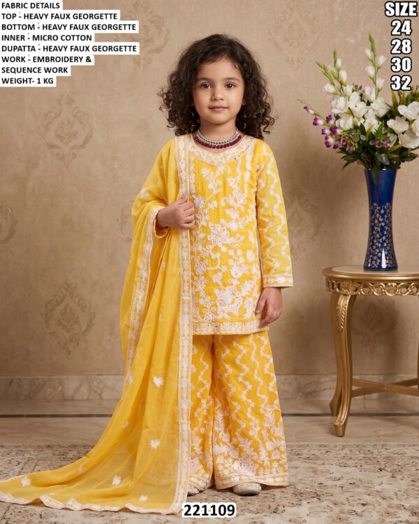 Designer Girls Ethnic Wear Set For Festive Functions
